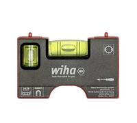 Mini niveau à bulle - WIHA - Pocket 46957 - 80 mm - Ultra compact - Précision maximale