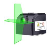 Mini niveau laser reticule rouge/vert 2 lignes avec support magnetique