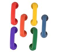 Mini-Objets D’orthophonie 6 Pièces en Abs, Jouets de Parole | Lecture à Voix Basse et Clarté Orale t Séances, Couleurs Vives, Jeu de Rôle Ludique