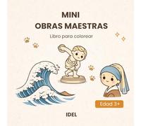 Mini Obras Maestras: Libro para colorear