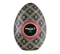 Mini oeuf métal noir - Perles de céréales au chocolat noir