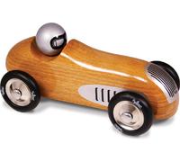 Mini Old Sport Voiture de Course en Bois Laqué pour Enfant Dès 18 Mois | Finition laquée soignée | design intemporel et élégant | favorise motricité fine et imagination | idée cadeau naissance