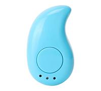 Mini oreillette Bluetooth sans fil avec micro mains libres pour tous les téléphones SSr476 (bleu, taille unique)