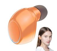 Mini oreillette sans fil véritable : écouteurs sans fil invisibles, petit casque avec annulation de bruit, petits écouteurs invisibles avec technologie de réduction du bruit,