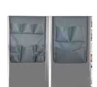 Mini Organiseur De Réfrigérateur Avec 11 Poches, Au-dessus Du Réfrigérateur Pour Garde-manger, Matériau Durable, Dortoir, Bureau, Couverts, Ustensiles, Bouteilles, Assiettes, Épices