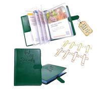 Mini organiseur de service sur le terrain 2026 multifonction pour pionniers des témoins de Jéhovah et fournitures ministérielles (vert)