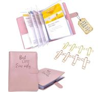 Mini Organiseur De Service Sur Le Terrain, Portefeuille D'étude Biblique Multifonction Pour Témoins De Jéhovah Pionniers, Fournitures Ministérielles (Rose)