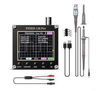 Mini oscilloscope portable 138 avec taux d'échantillonnage de 2 5 MS/s, bande passante de 200 kHz et 2 écrans LCD de 10 pouces pour diagnostic électrique et analyse du signal (avec sonde 10 x)