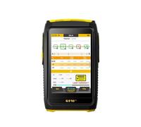 Mini OTDR Réflectomètre optique de domaine du temps, testeur multifonctionnel de fibre optique OTDR 1550nm 20dB réflectomètre optique écran tactile OPM VFL（Avec iola）