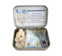 Mini ours dans une boîte - 8,9 cm - Grande peluche - de poche mignonne - Coffret cadeau de cartes de vœux - Cadeau d'anniversaire pour la Saint-Valentin, Noël - Pour petite amie,