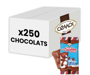 Mini Ourson Guimauve Cémoi - Carton de 250 oursons emballés individuellement