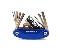 Mini Outil 16 en 1 Multifonctionnel Ensemble Pour Trident 660 Trident660 TIGER Sport Accessoires Moto CNC Kit D'outils Portables Tournevis De Réparation(Y-3)