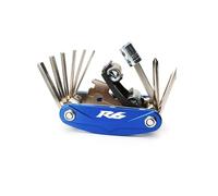 Mini Outil 16 en 1 Multifonctionnel Ensemble Pour YZF R3 R6 Kit De Tournevis Pour Réparation Motos Outils Combinés Accessoires Multifonctions(Aa-11)