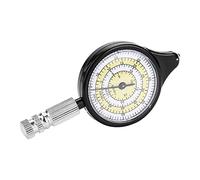 Mini Outil de Calcul de Distance de Mesure de Carte Extérieure à Roue en Métal avec Mini Poignée Portable, Résistant à la Pluie et Durable, pour Le Camping, la Randonnée, Le