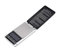 Mini outil de mesure de pesage électronique numérique LCD, balance alimentaire pour la cuisson à domicile, argent, petit matériau ABS Portable (500g/0.1g)