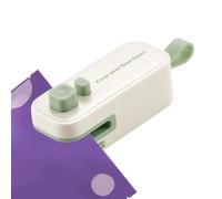 Mini outil de scellage de sac, mini outil de coupe pour sacs à goûter - Clip de conservation rechargeable par USB avec aimant pour poisson, légumes, viande, fromage, pommes de terre frites