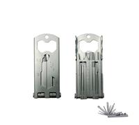 Mini outil multifonction 13 en 1, ensemble de tournevis de poche, en acier inoxydable, clé, décapsuleur et tournevis cruciforme, outils légers pour un usage quotidien (13-in-1 A, 1pcs)