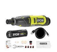 Mini-outil multifonction 4V - RYOBI - RRT4-120GA15 - 5 000-25 000 tr/min - Câble USB C - Livré avec 15 accessoires