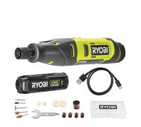 Mini-outil multifonction RYOBI RRT4-120GA15 - 4V - 1 Batterie 2.0Ah - 1 Câble USB C - 15 Accessoires