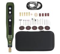 Mini outil rotatif 4,2V avec 72 accessoires, kit polyvalent multi - vitesses 5 réglages - précision et contrôle pour gravure, ponçage, polissage et découpe DIY (34pcs)