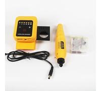 Mini outil rotatif sans fil compatible avec batterie Dewalt 20 V (sans batterie), 80 W 6 vitesses 6000-18000 tr/min, mini outil multifonction avec sortie USB/Type-C 5 V 2 A et 20 accessoires, pour