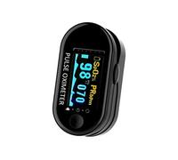 Mini oxymètre Q3 de doigt pour adultes et enfants LED - Noir