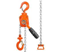 Mini Palan à Levier Manuel - VEVOR - 0,5 T 1,4 m Capacité de Levage - Chaîne G80