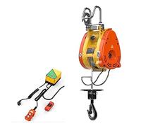 Mini palan électrique 1300 W, ultra efficace, vitesse de levage de 19 m/min, treuil portable pour usage domestique, dispositif de levage compact, robuste, facile à installer