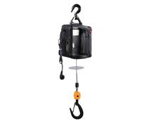 Mini Palan Électrique Portable 220V, Machine De Levage Avec Télécommande, Micro Treuil Robuste, Petite Grue(Black 100kg Load)