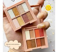 Mini Palette De Fards À Paupières De 8 Couleurs, Maquillage De Fusion, Surligneur, Scintillant, Pigment, Cosmétique, Tslm1