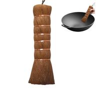 Mini Palm Broom - Balayeuse de bureau compacte, outil à main en cochon marron | Brosse de nettoyage de table portable pour miettes, plateau de clavier, clignotant d'utilité douce pour bureaux