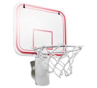 Mini Panier de Basket à Clipser Plastique, pour Poubelle, Blanc | Format 9x8 Pouces, Fixation par Clip, Compact, pour Bureau ou Chambre, Facile à Nettoyer