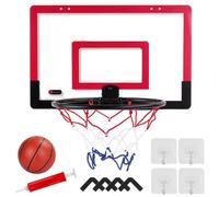 Mini Panier De Basket Enfant Kit d'entraînement réglable à fixation murale | Panier de Basket Mini à Accrocher sur la Porte Pour Garçons Et Filles En Extérieur À L'École Maternelle Espace Jeux Cla