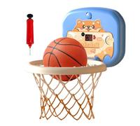 Mini panier de basket - Jeu de basket-ball avec panier - Jouet de sport mural avec affichage des points - Pour chambre d'enfant et chambre à coucher