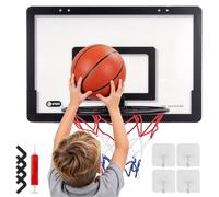 Mini Panier De Basket Junior Ensemble d'Entraînement Intérieur Mural | Panier de Basket Extérieur Pour Garçons Filles Chambre à Coucher Intérieur Maison Jardin
