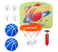 Mini panier de basket mural pour intérieur | Avec panier de basket réglable pour chambre de cercles au-dessus de la porte, jeux sportifs pour intérieur et Este
