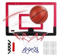Mini Panier de Basket pour Ensemble d'Entraînement Intérieur Mural | Panier de Basket Mini à Accrocher sur la Porte Pour Garçons Filles Chambre à Coucher Intérieur Maison Jardin