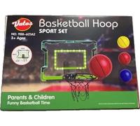 Mini panier de basket, score électronique, anneau à ressort, set