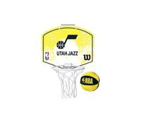 Wilson Panier mini NBA Team Mini Hoop — taille compacte, solide, installation facile — Jaune