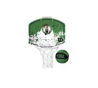 Wilson Mini Panier de Basket, Hoop NBA TEAM MINI HOOP, BOSTON CELTICS, plastique, Noir