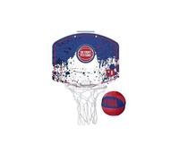 Mini Panier - NBA - Detroit Pistons - Bleu foncé - Taille unique - Montage facile