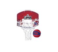 Wilson Mini Panier de Basket, Hoop NBA TEAM MINI HOOP, LOS ANGELES CLIPPERS, plastique