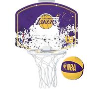 Mini Panier NBA - Los Angeles Lakers - Violet - Taille Unique - Montage DIY - Pour Adulte