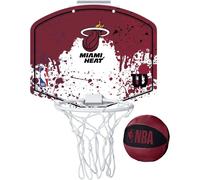 Wilson Mini panier de basket NBA TEAM MINI HOOP plastique Miami Heat