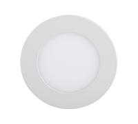 Mini panneau LED rond - Série Premium - IP20 - Blanc - 3W - 210 Lumens - 6400K