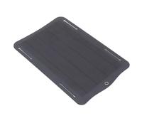 Mini Panneau Solaire - Panneau Solaire USB avec 4 Ventouses 10 W 5 V en Silicium Monocristallin pour Appareils 5 V, Appareil Photo, Pompe à Eau, Petit Ventilateur, Vélo, Banque