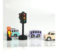Mini Panneaux De Signalisation Routière, Bloc Lumineux Avec Son, Jouets Led Pour Enfants, Éducation À La Sécurité