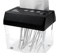 Mini Pape Shreddder, USB A6 Coupe Portable en Coupe Portable, Papeterie de Bureau à Domicile, Interrupteur de Glissement à Trois Positions 5,9 X 4,33 X 5,7 Pouces