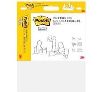 Mini paperboard chevalet à feuilles repositionnables Meeting chart H 45,7 x L 38,1 cm - Blanc - Post-it Blanc G