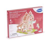 Papo- Mini Château de Princesse ENVIRONEMENT ISIPLAY, 33105, Multicolore